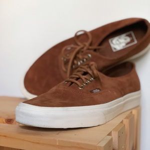 Brown Suede Vans
